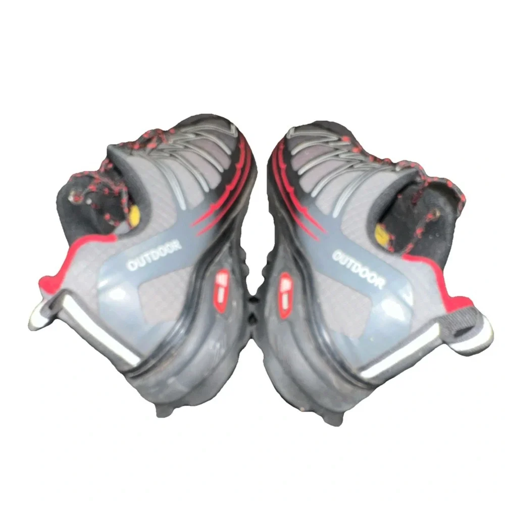 5N21/TARELO Men's Hiking Shoes Gray Black Red US 9 A1131-1